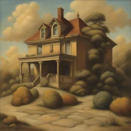 a house by Peter Blume
