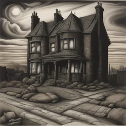a house by Peter Howson
