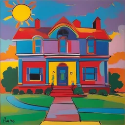 a house by Peter Max