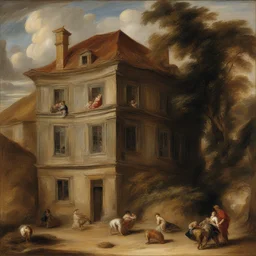 a house by Peter Paul Rubens