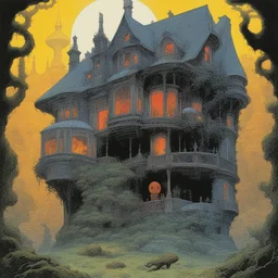 a house by Philippe Druillet