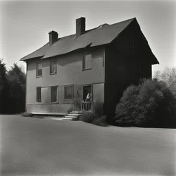 a house by Philippe Halsman