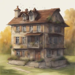 a house by Pierre-Mony Chan