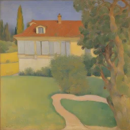 a house by Pierre Bonnard