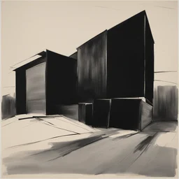 a house by Pierre Soulages