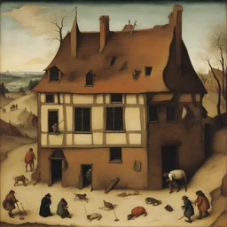 a house by Pieter Bruegel