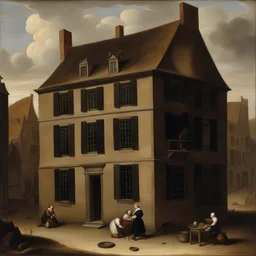a house by Pieter Claesz