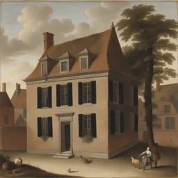 a house by Pieter Jansz Saenredam