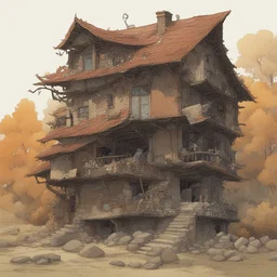 a house by Posuka Demizu