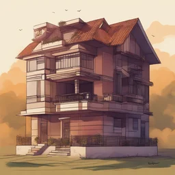 a house by Prateep Kochabua