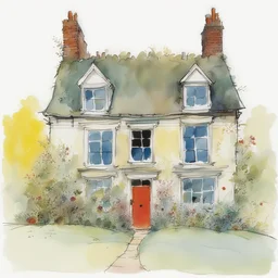 a house by Quentin Blake