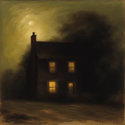 a house by Ralph Blakelock