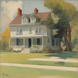 a house by Randolph Stanley Hewton