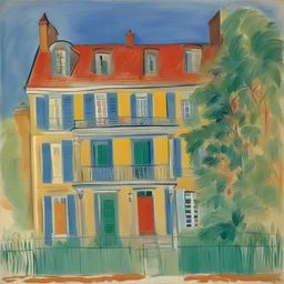 a house by Raoul Dufy
