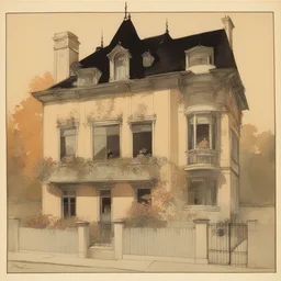 a house by Raphael Kirchner