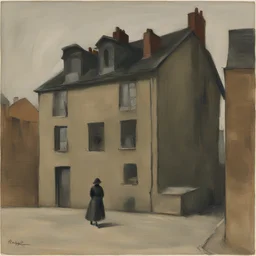 a house by Raphael Soyer