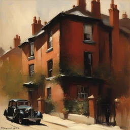 a house by Raymond Leech