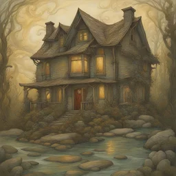 a house by Rebecca Guay