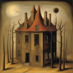 a house by Remedios Varo