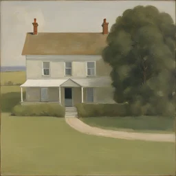 a house by Richard Eurich