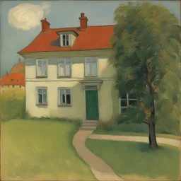 a house by Richard Gerstl