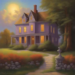 a house by Richard Hescox