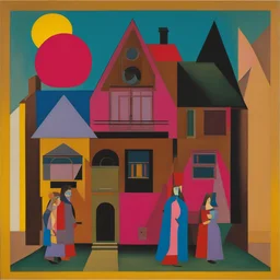 a house by Richard Lindner