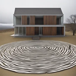 a house by Richard Long