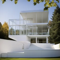 a house by Richard Meier