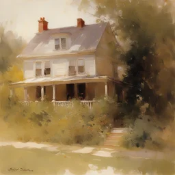 a house by Richard Schmid