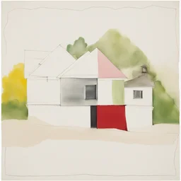 a house by Richard Tuttle
