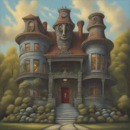 a house by Rick Griffin