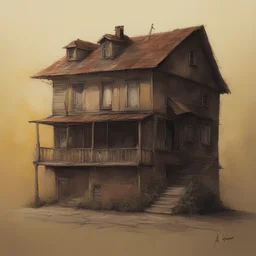 a house by Rico Lebrun