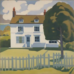 a house by Robert Bevan