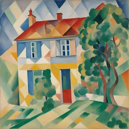 a house by Robert Delaunay
