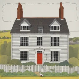 a house by Robert Gillmor