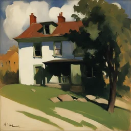 a house by Robert Henri