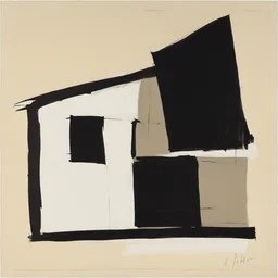 a house by Robert Motherwell