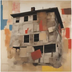 a house by Robert Rauschenberg