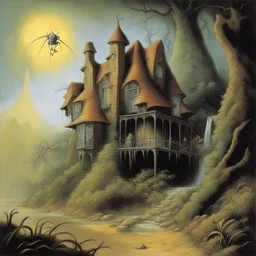 a house by Rodney Matthews