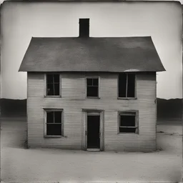 a house by Roger Ballen