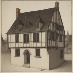 a house by Rogier van der Weyden