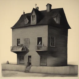 a house by Roland Topor