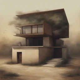 a house by Rubén Maya