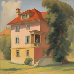 a house by Rudolf Hausner
