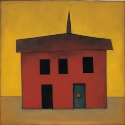 a house by Rufino Tamayo