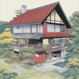 a house by Rumiko Takahashi