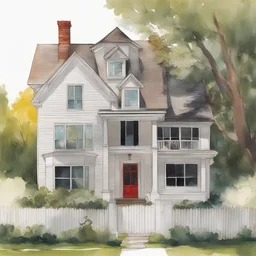 a house by Russell Dauterman