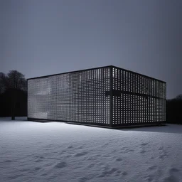 a house by Ryoji Ikeda