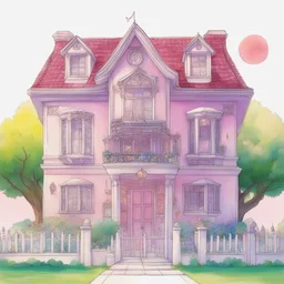 a house by Sailor Moon